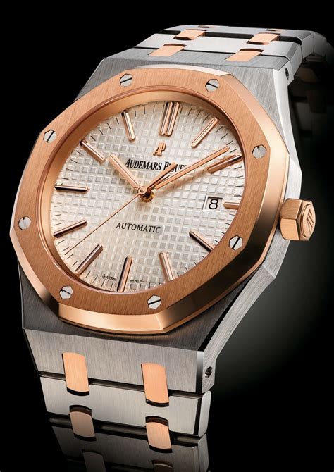 two tone audemars piguet|gold audemars piguet royal oak.